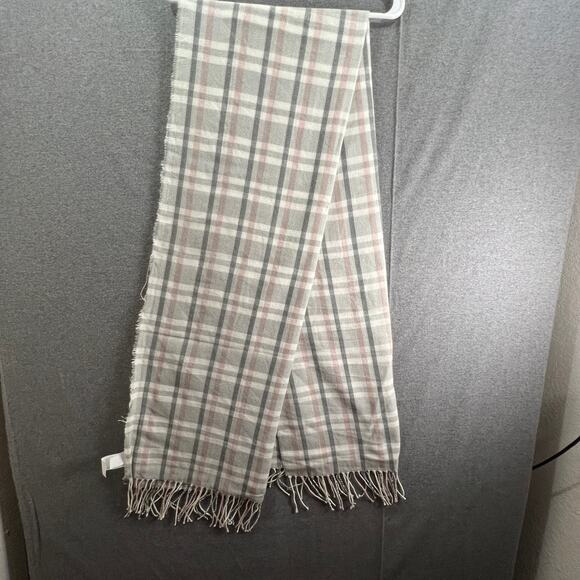 Banana Republic 100% ACRYLIC Women's Plaid Scarves Multi Color - Picture 2 of 6